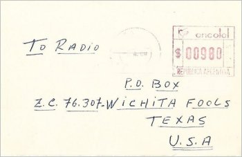 wichita fools qsl card